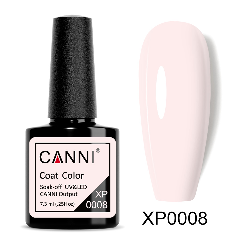 Canni Ημιμόνιμο Βερνίκι Νυχιών XP0008, 7.3ml