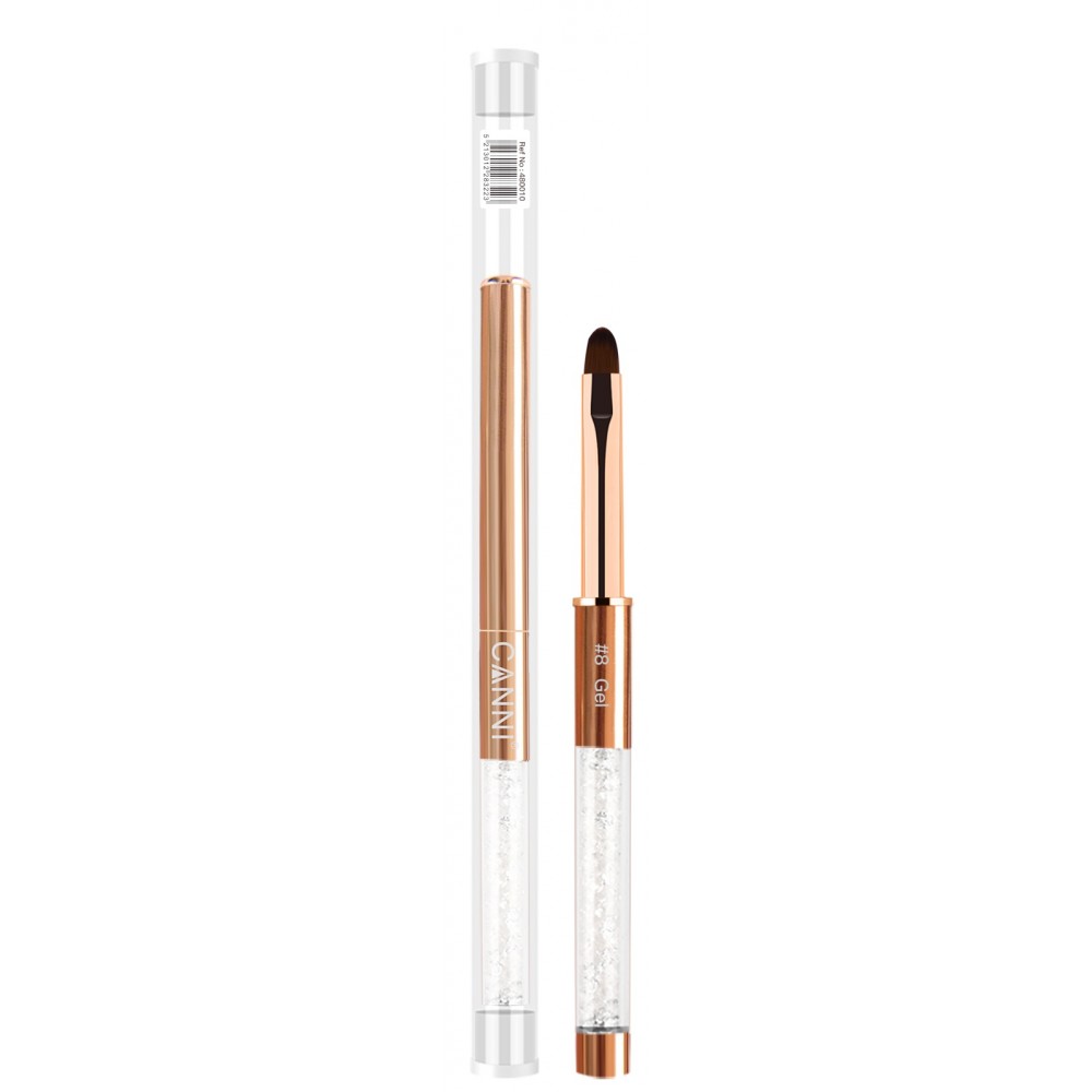 Canni Πινέλο Για Gel No8 Rose Gold