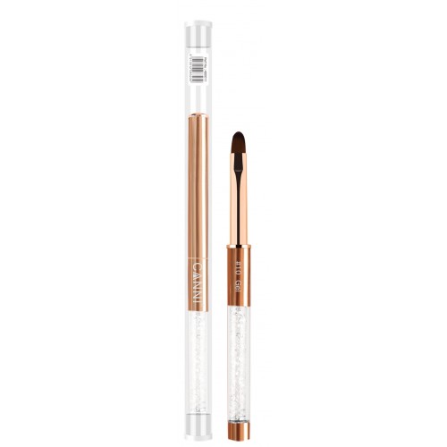 Canni Πινέλο Για Gel No10 Rose Gold