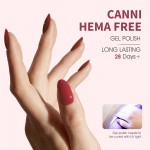 Canni Ημιμόνιμο Βερνίκι Νυχιών 9005 Hema Free Canni Ημιμόνιμο Βερνίκι Νυχιών 9005 Hema Free