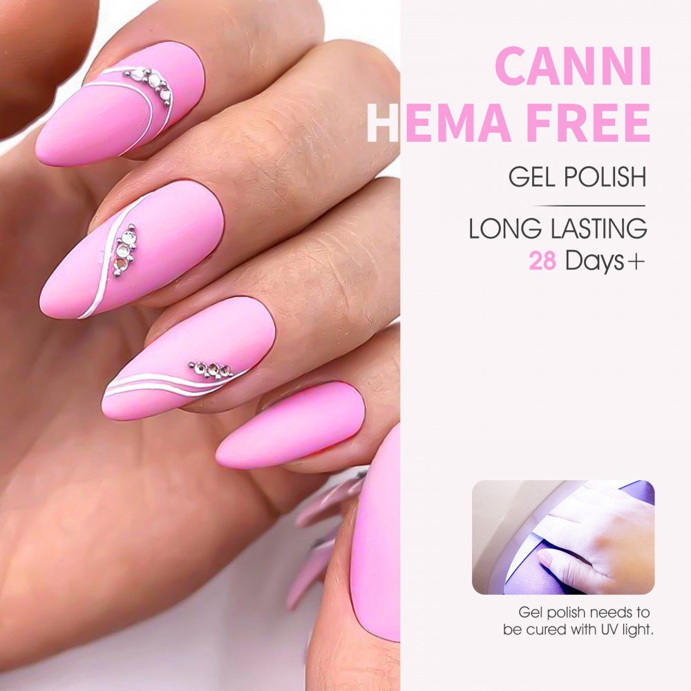 Canni Ημιμόνιμο Βερνίκι Νυχιών 9009 Hema Free Canni Ημιμόνιμο Βερνίκι Νυχιών 9009 Hema Free