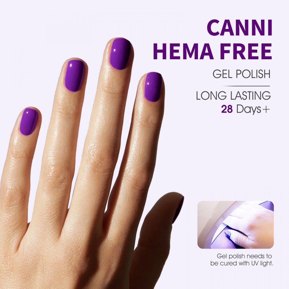 Canni Ημιμόνιμο Βερνίκι Νυχιών 9016 Hema Free Canni Ημιμόνιμο Βερνίκι Νυχιών 9016 Hema Free