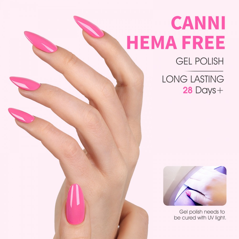 Canni Ημιμόνιμο Βερνίκι Νυχιών 9017 Hema Free