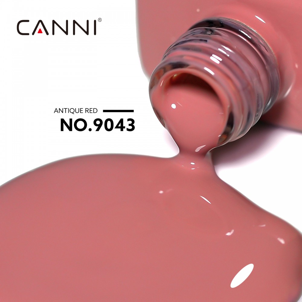 Canni Ημιμόνιμο Βερνίκι Νυχιών 9043 Hema Free