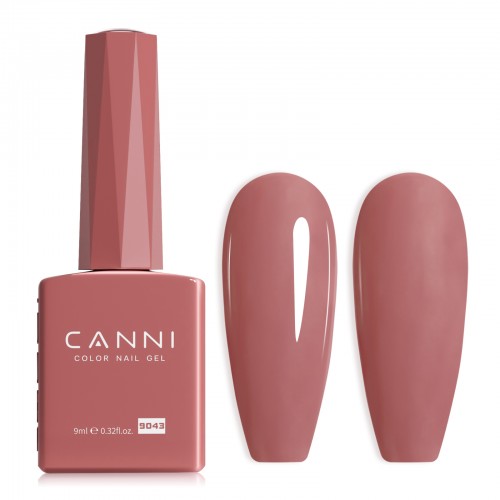 Canni Ημιμόνιμο Βερνίκι Νυχιών 9043 Hema Free