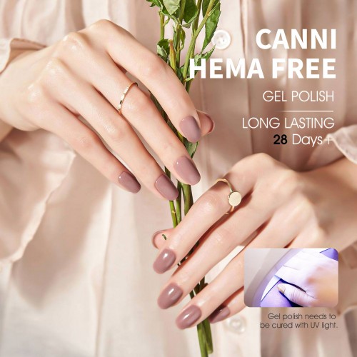 Canni Ημιμόνιμο Βερνίκι Νυχιών 9046 Hema Free