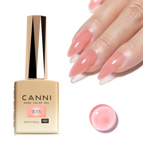 Canni Ημιμόνιμο Βερνίκι Νυχιών 9055 Hema Free