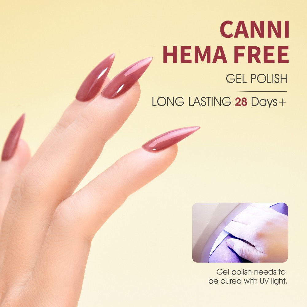 Canni Ημιμόνιμο Βερνίκι Νυχιών 9061 Hema Free Canni Ημιμόνιμο Βερνίκι Νυχιών 9061 Hema Free