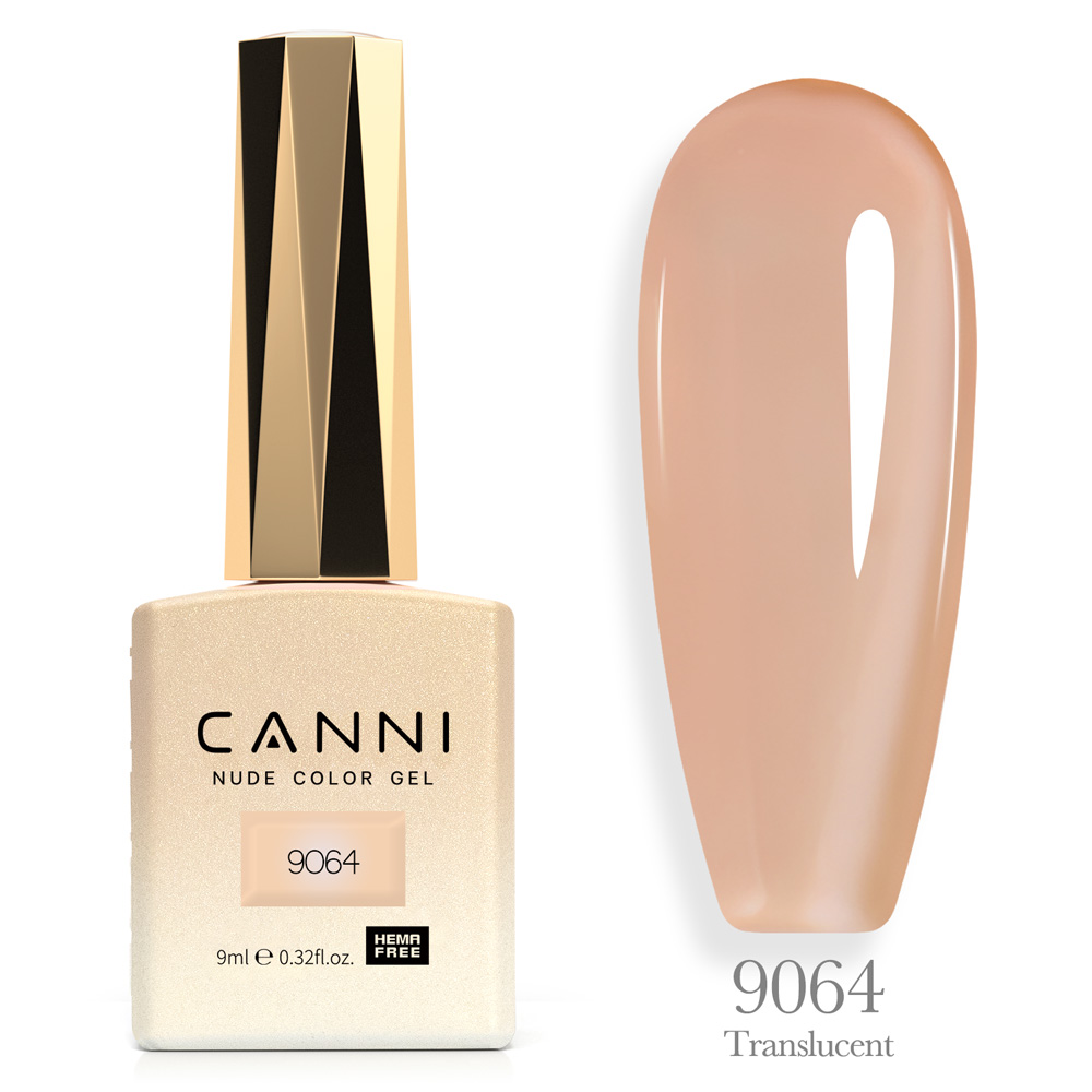 Canni Ημιμόνιμο Βερνίκι Νυχιών 9064 Hema Free