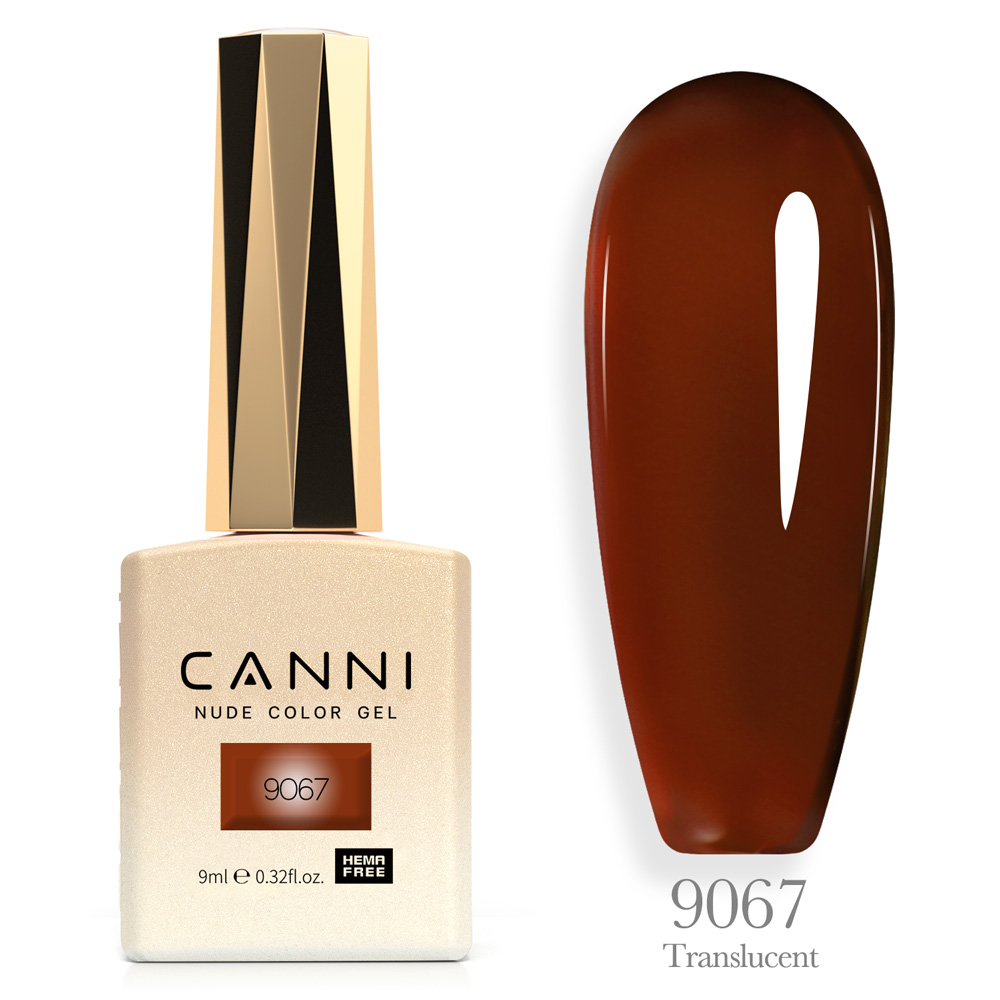 Canni Ημιμόνιμο Βερνίκι Νυχιών 9067 Hema Free