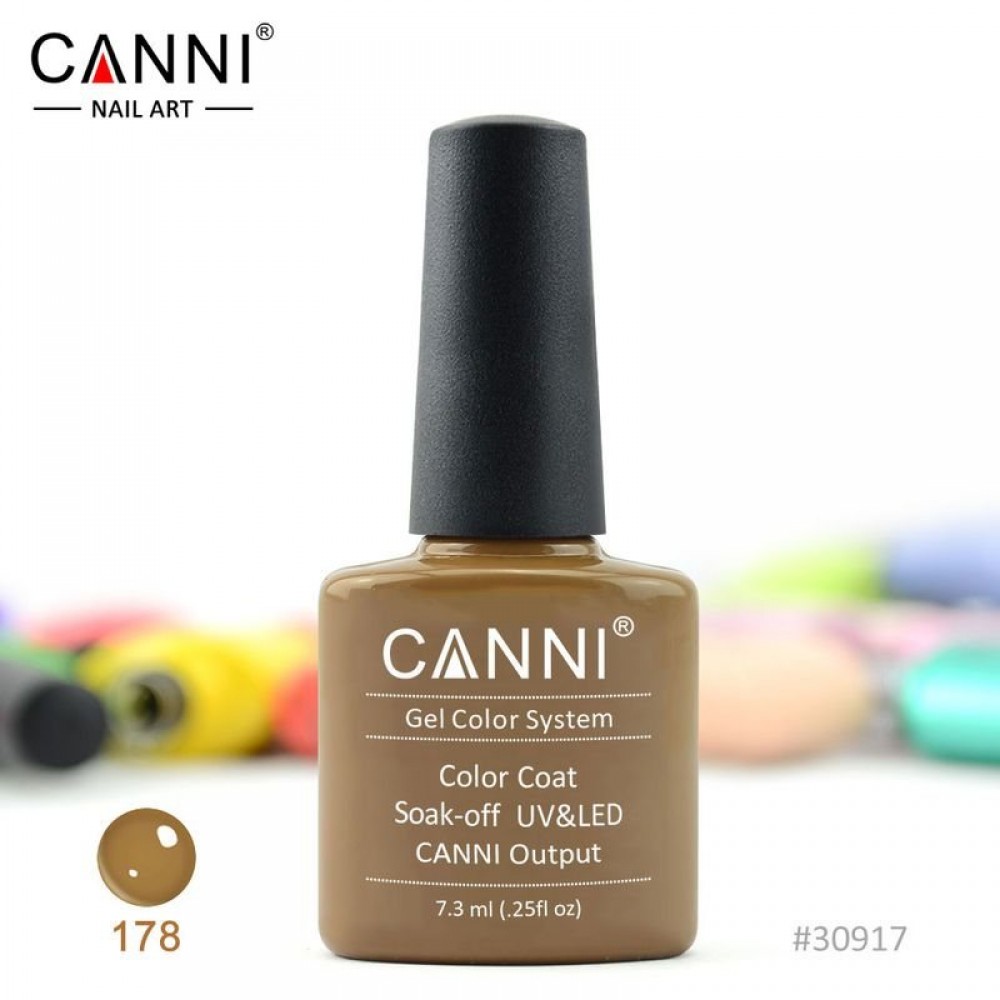 Canni Ημιμόνιμο Βερνίκι Νυχιών 178 ,7.3ml *