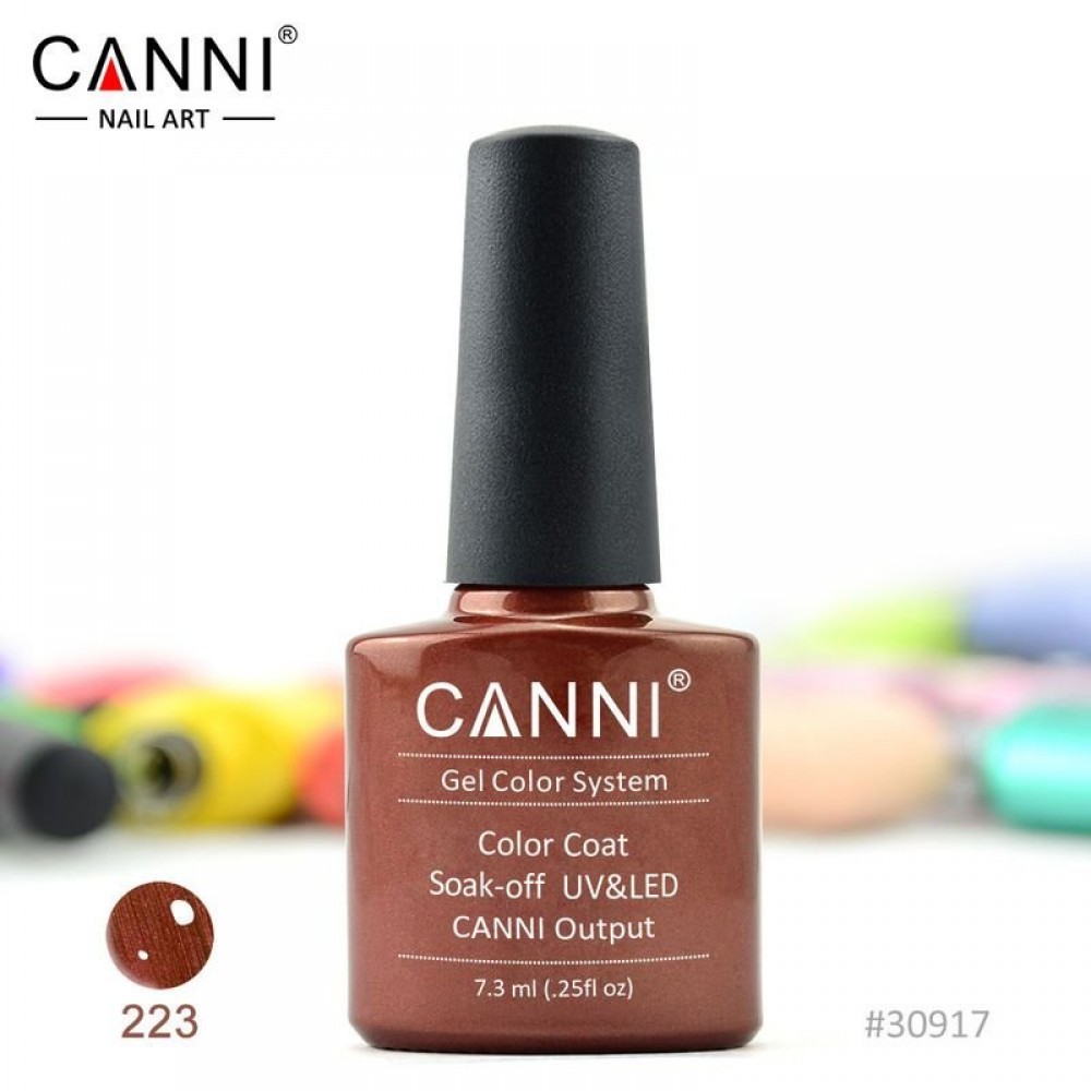 Canni Ημιμόνιμο Βερνίκι Νυχιών 223 ,7.3ml *