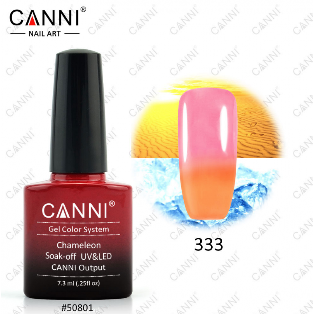 Canni Ημιμόνιμο Βερνίκι Νυχιών Color Change Thermal 333 ,7.3ml