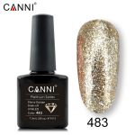 Canni Ημιμόνιμο Βερνίκι Νυχιών Platinum 483 ,7.3ml