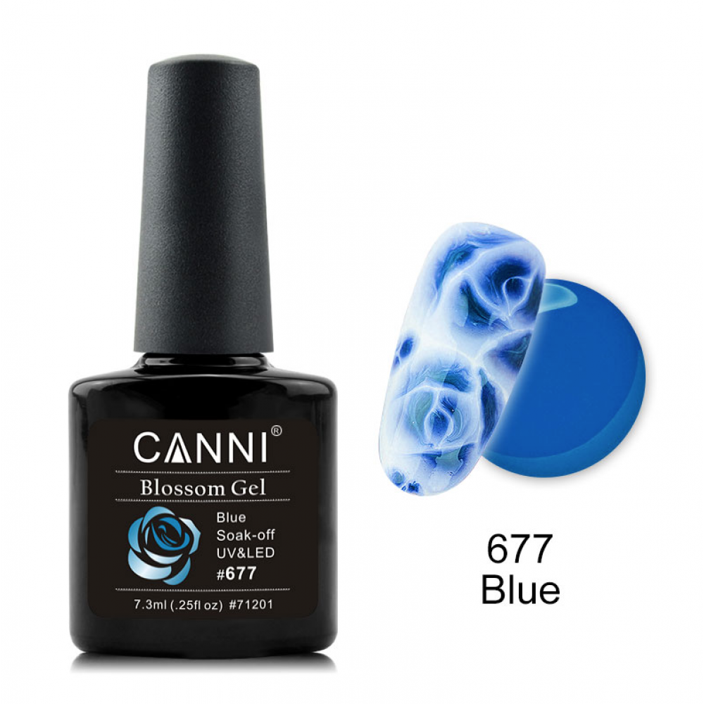 Canni Ημιμόνιμο Βερνίκι Νυχιών Blossom Gel 677 ,7.3ml