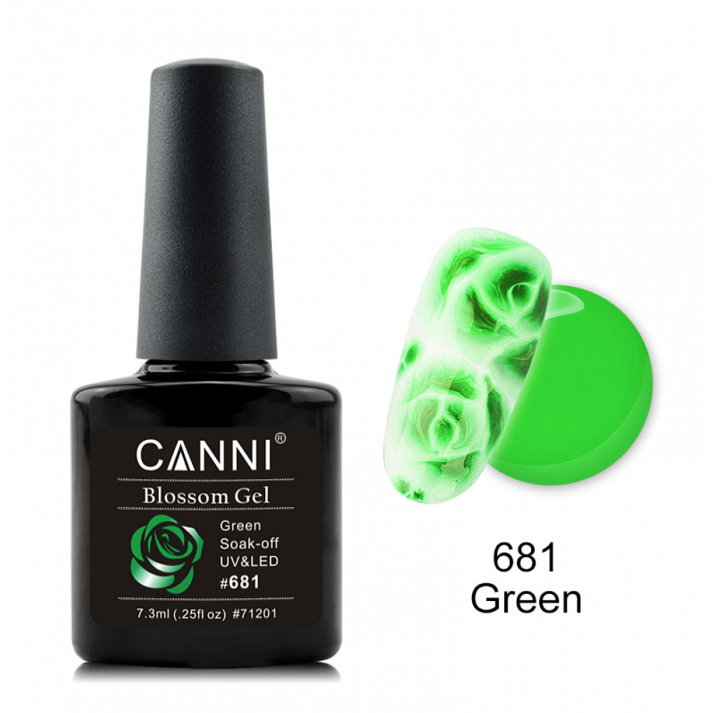 Canni Ημιμόνιμο Βερνίκι Νυχιών Blossom Gel 681 ,7.3ml *