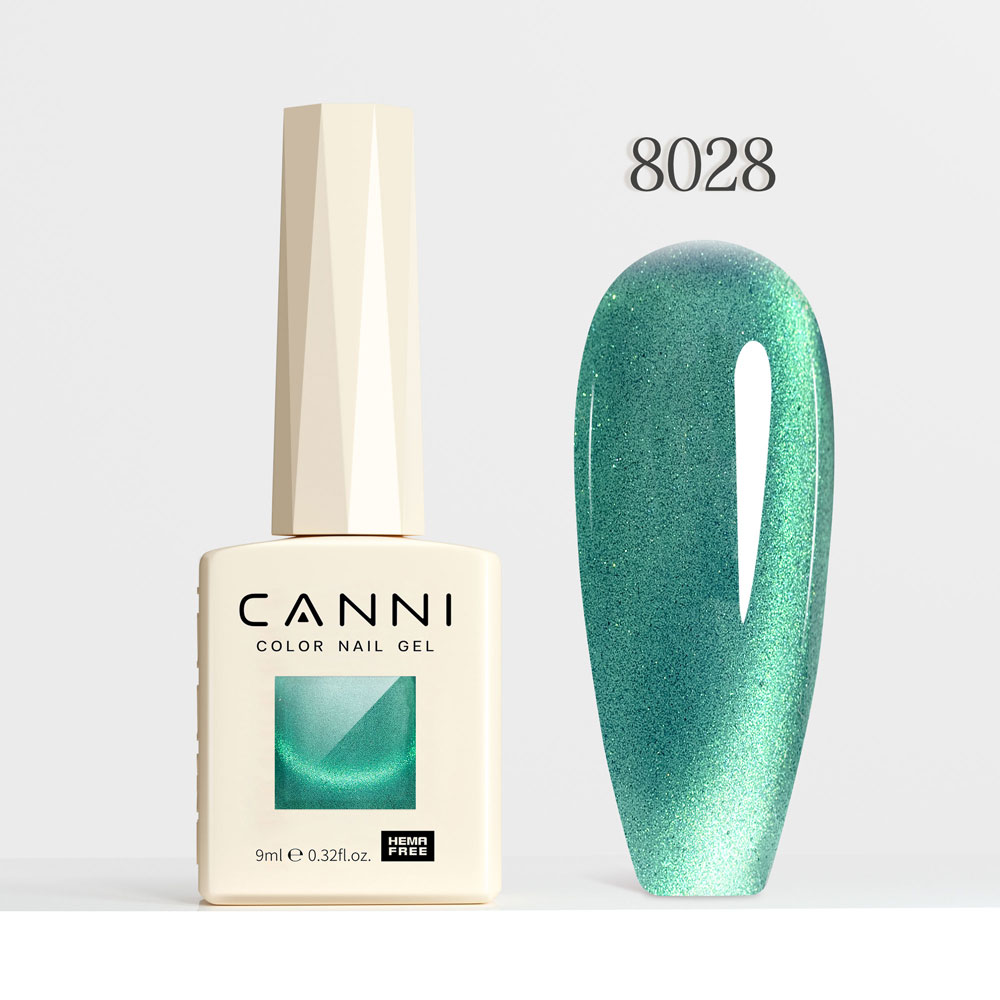 Canni Ημιμόνιμο Βερνίκι Νυχιών  Galaxy Gaze 8028, 9ml  Hema Free