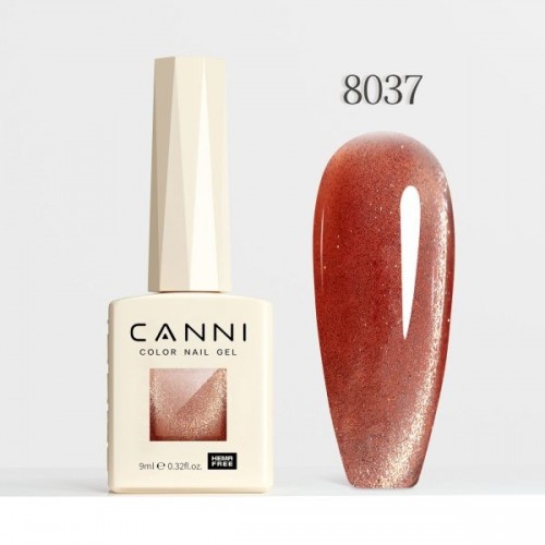 Canni Ημιμόνιμο Βερνίκι Νυχιών  Interstellar Cat Eye 8037, 9ml  Hema Free