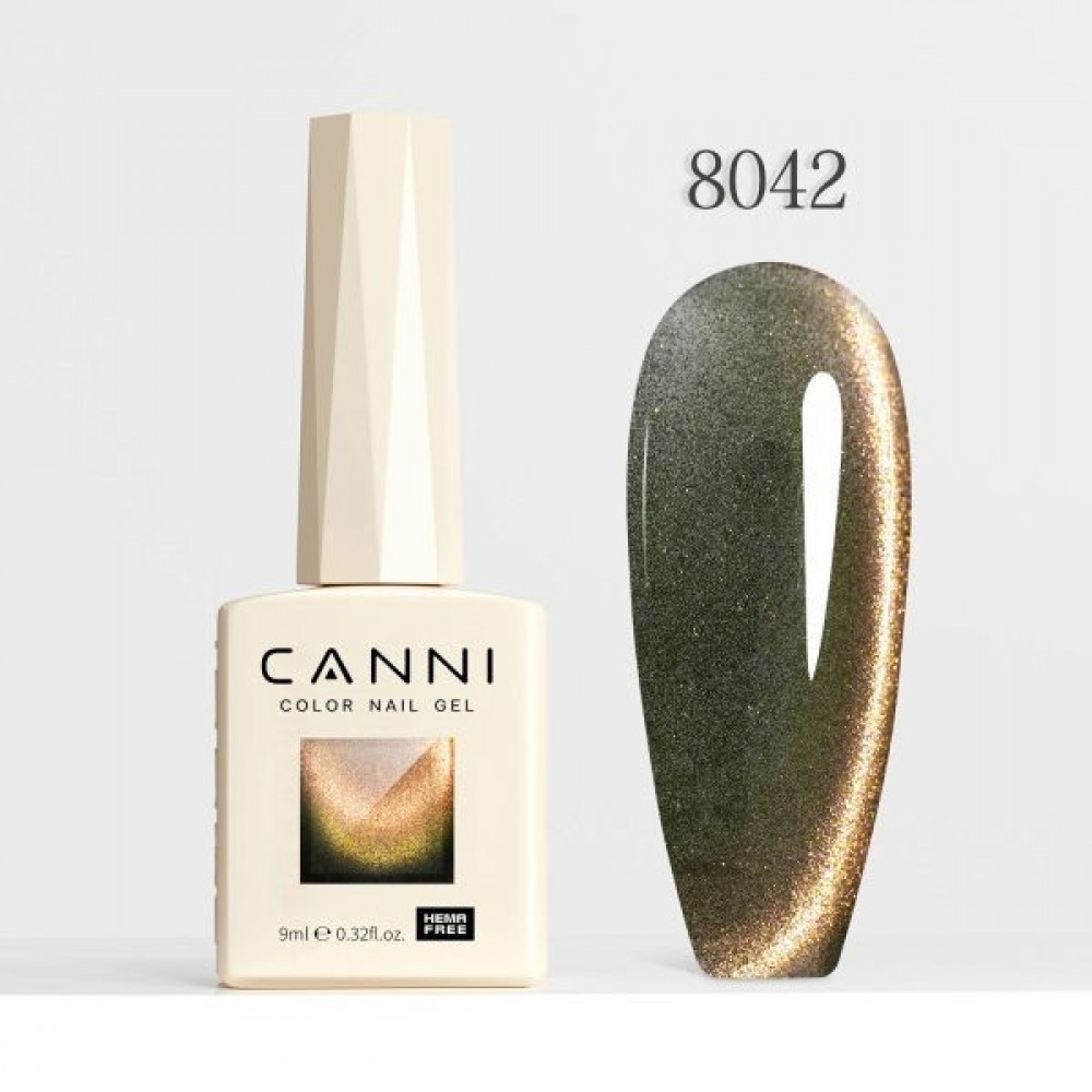 Canni Ημιμόνιμο Βερνίκι Νυχιών Cat Eye Starry Sky Miracle 8042, 9ml  Hema Free