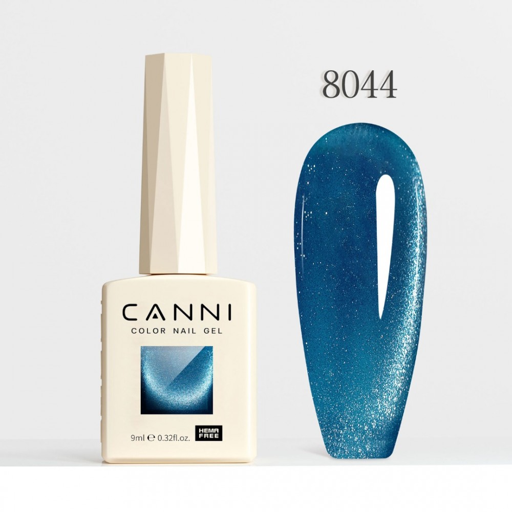 Canni Ημιμόνιμο Βερνίκι Νυχιών Cat Eye Starry Sky Miracle 8044, 9ml  Hema Free