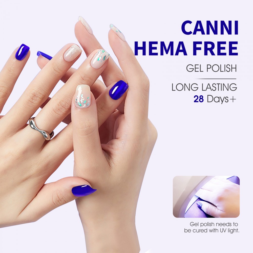 Canni Ημιμόνιμο Βερνίκι Νυχιών 9001 Hema Free Canni Ημιμόνιμο Βερνίκι Νυχιών 9001 Hema Free