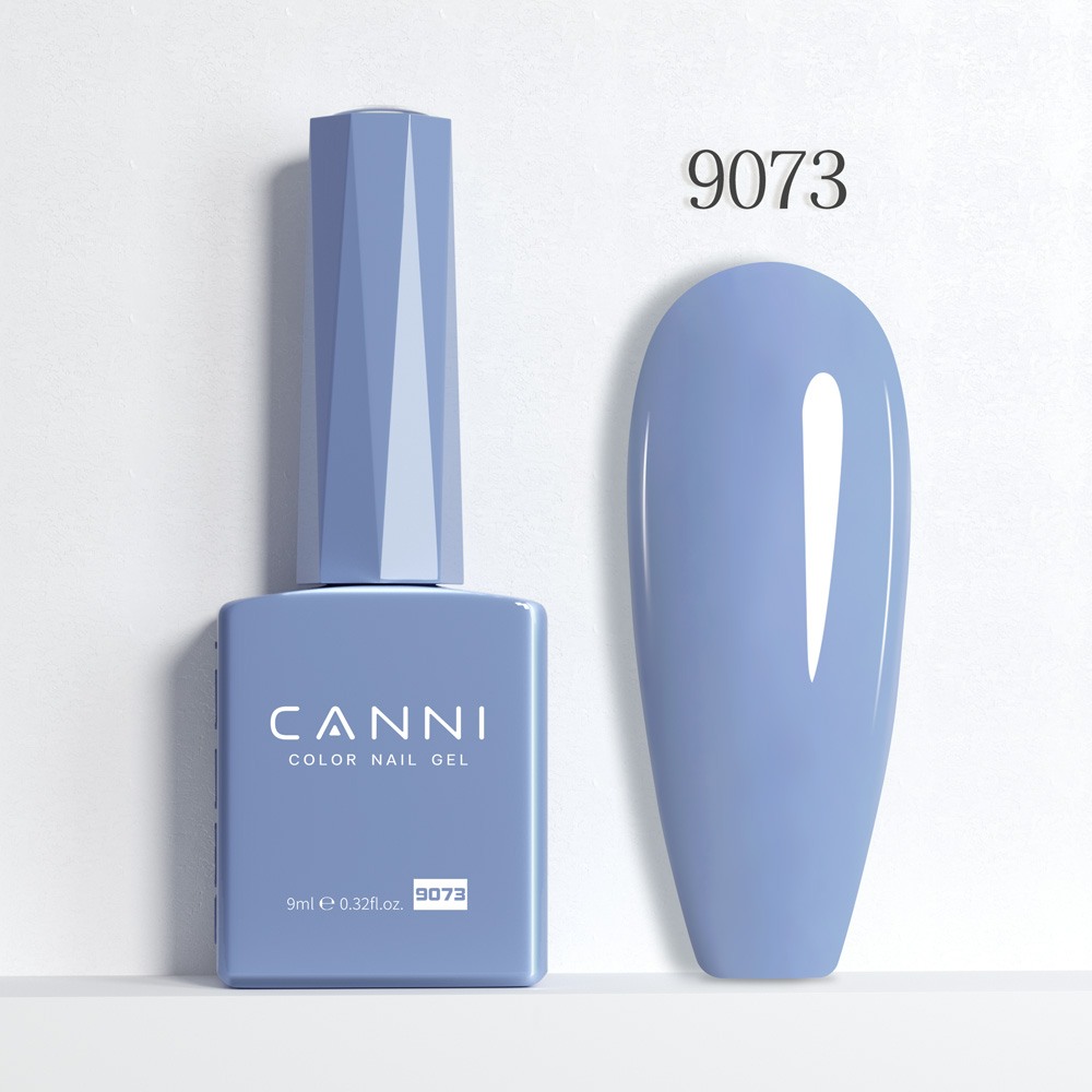 Canni Ημιμόνιμο Βερνίκι Νυχιών Wild Blue Yonder 9073 Hema Free 9ml
