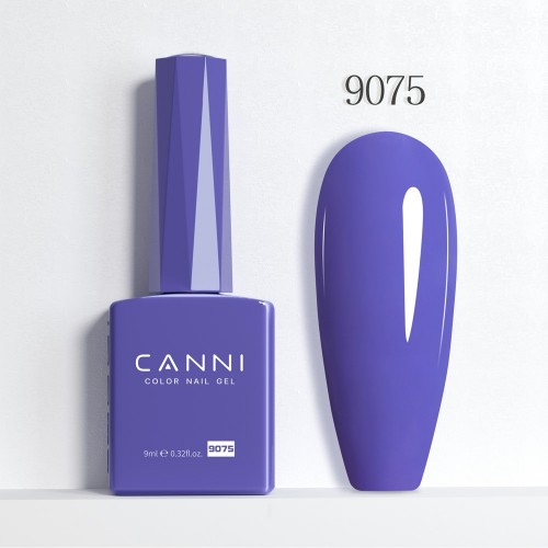 Canni Ημιμόνιμο Βερνίκι Νυχιών Bueberry 9075 Hema Free 9ml