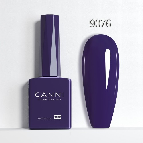 Canni Ημιμόνιμο Βερνίκι Νυχιών Violent Violet 9076 Hema Free 9ml