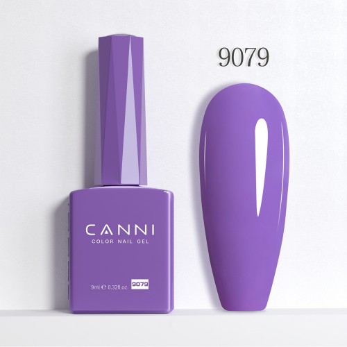 Canni Ημιμόνιμο Βερνίκι Νυχιών Dark Lavender 9079 Hema Free 9ml
