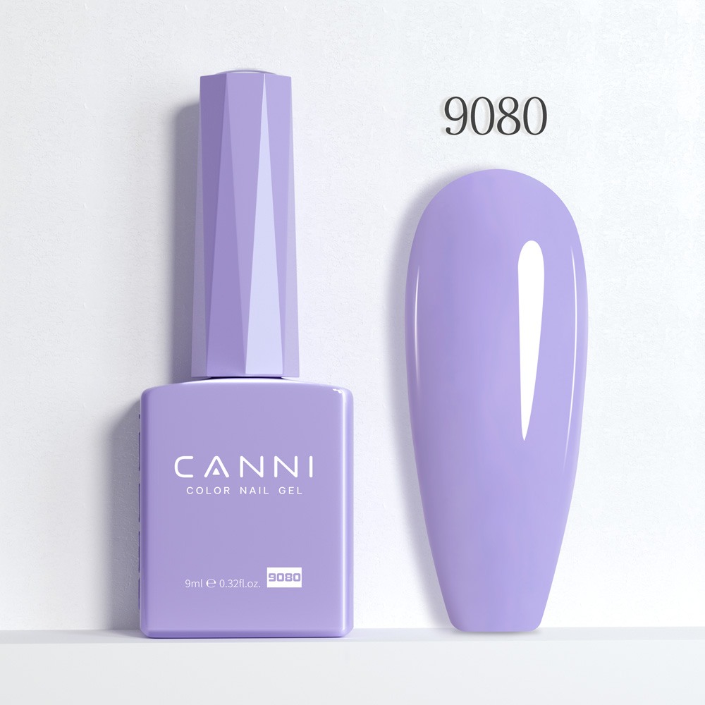 Canni Ημιμόνιμο Βερνίκι Νυχιών Pale Violet 9080 Hema Free 9ml