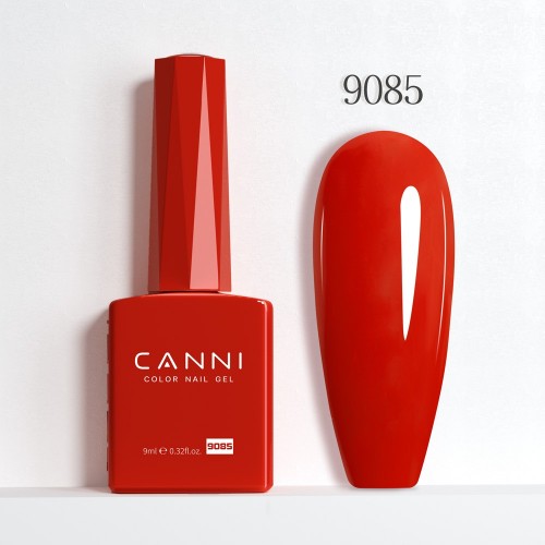 Canni Ημιμόνιμο Βερνίκι Νυχιών Flush Mahogany 9085 Hema Free 9ml