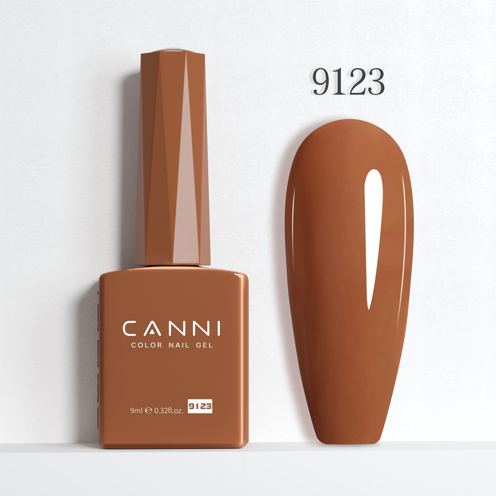 Canni Ημιμόνιμο Βερνίκι Νυχιών Sepia Skin 9123 Hema Free 9ml