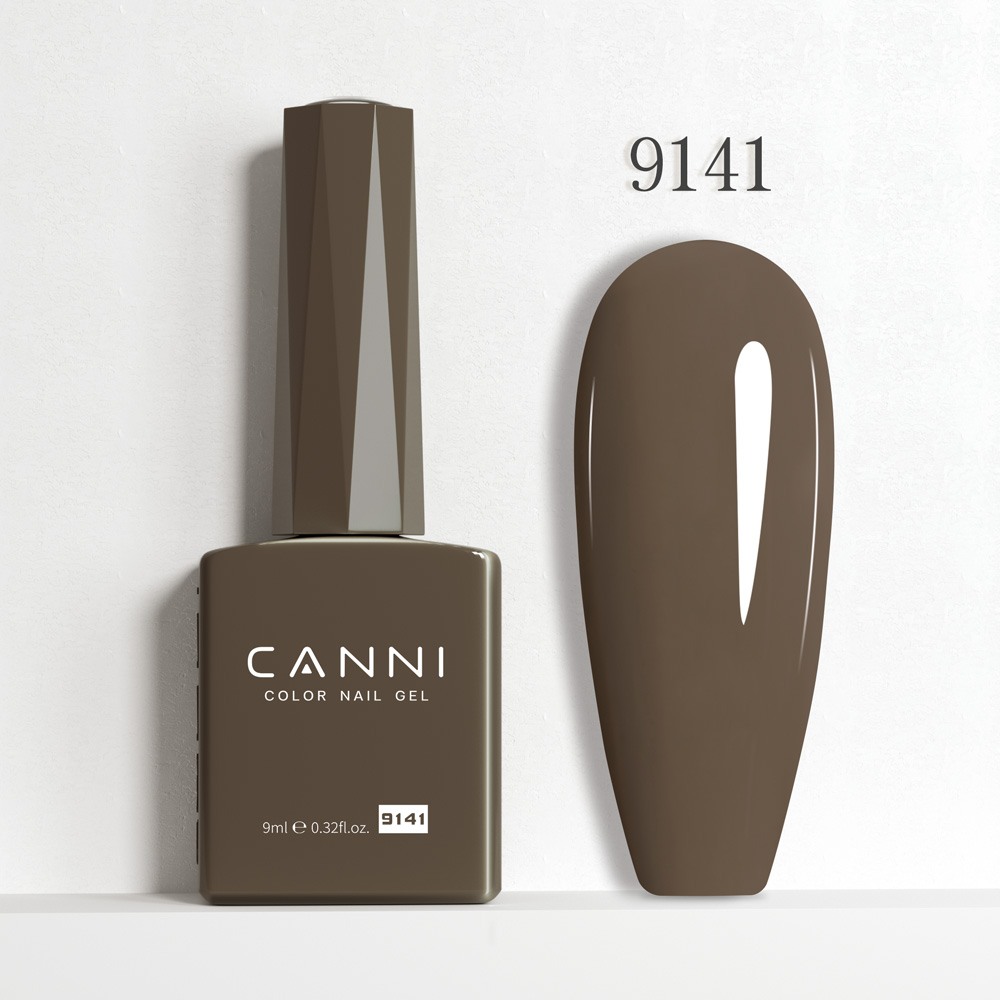 Canni Ημιμόνιμο Βερνίκι Νυχιών Pine Cone 9141 Hema Free 9ml