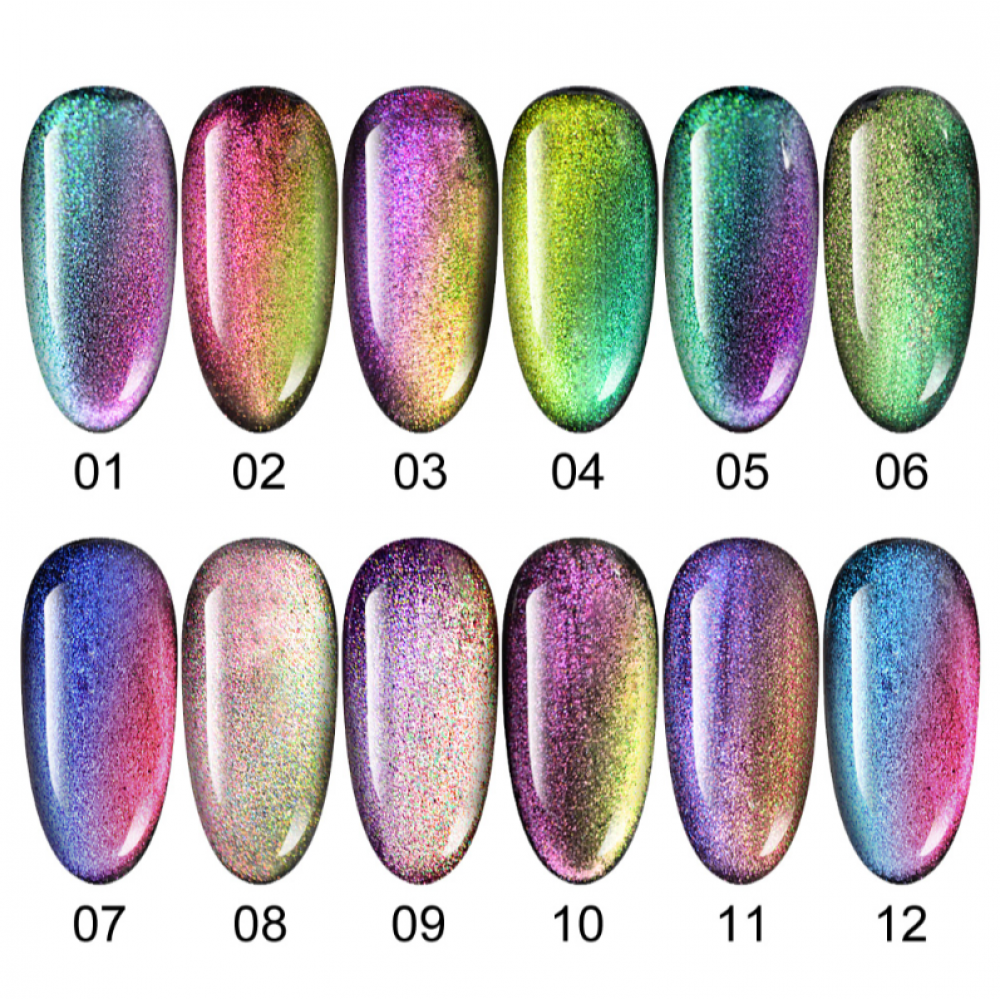 Canni Ημιμόνιμο Βερνίκι Νυχιών 9D Cat Eye 12 ,7.3ml