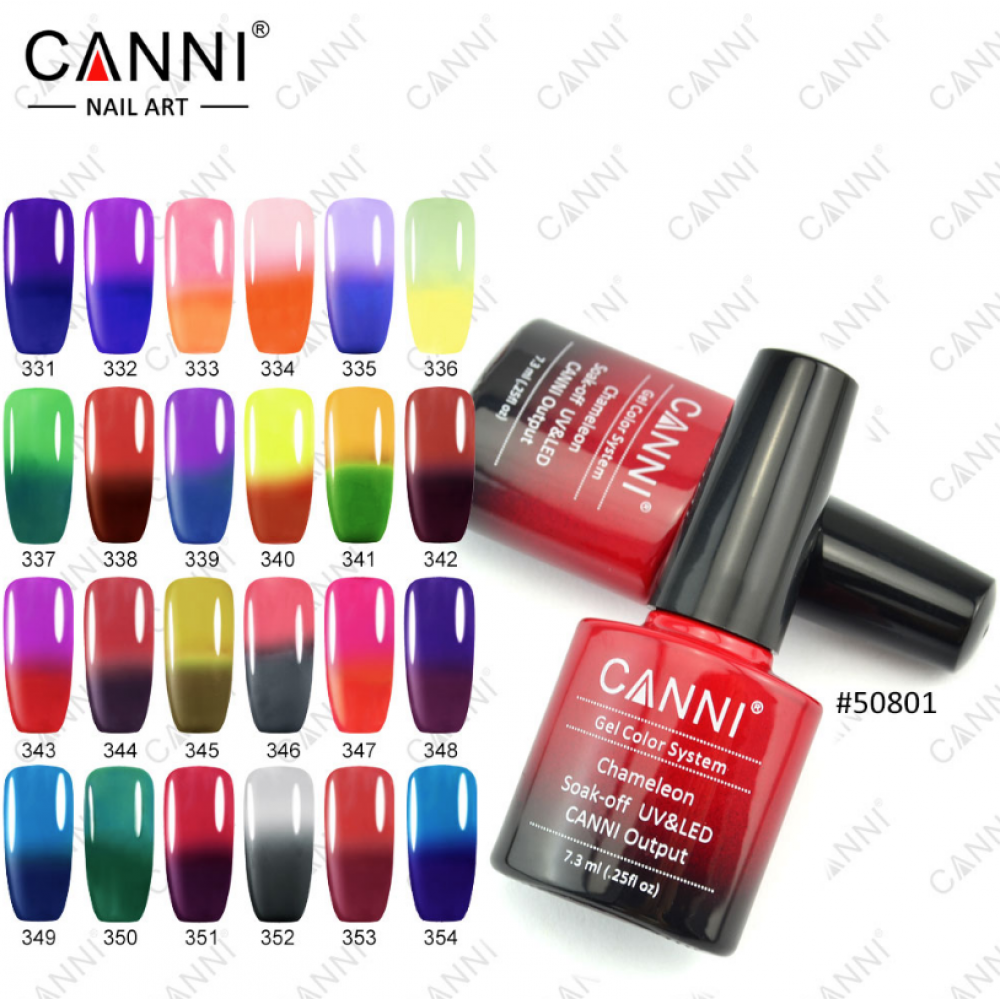 Canni Ημιμόνιμο Βερνίκι Νυχιών Color Change Thermal 340 ,7.3ml *