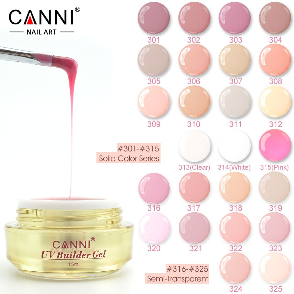 Canni Ημιμόνιμο Βερνίκι Νυχιών Builder Gel ,15ml Canni Ημιμόνιμο Βερνίκι Νυχιών Builder Gel ,15ml