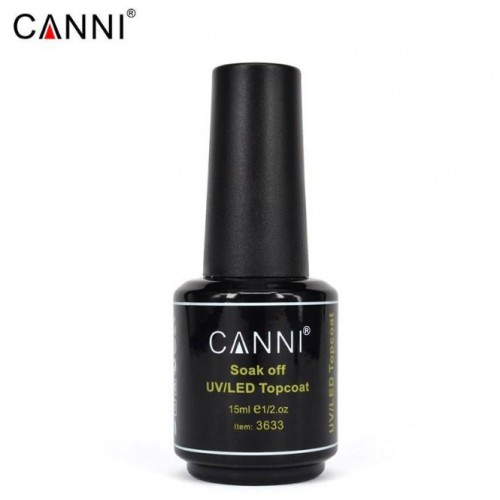 Canni Ημιμόνιμο Βερνίκι Νυχιών Top Coat ,15ml