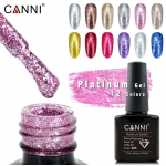 Canni Ημιμόνιμο Βερνίκι Νυχιών Platinum 491 ,7.3ml