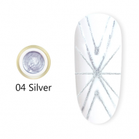 Canni Ημιμόνιμο Βερνίκι Νυχιών Spider Gel Silver ,8ml *
