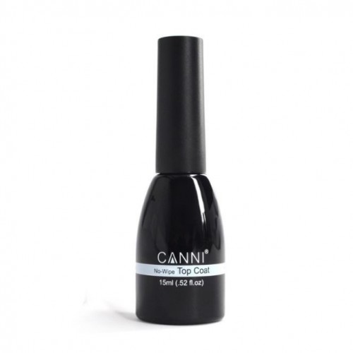 Canni Ημιμόνιμο Βερνίκι Νυχιών Top Coat No Wipe ,15ml