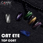 Canni Ημιμόνιμο Βερνίκι Νυχιών Top Coat Cat Eye 002 ,7.3ml Canni Ημιμόνιμο Βερνίκι Νυχιών Top Coat Cat Eye 002 ,7.3ml