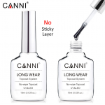 Canni Ημιμόνιμο Βερνίκι Νυχιών No Wipe Top Coat Long Wear 18ml