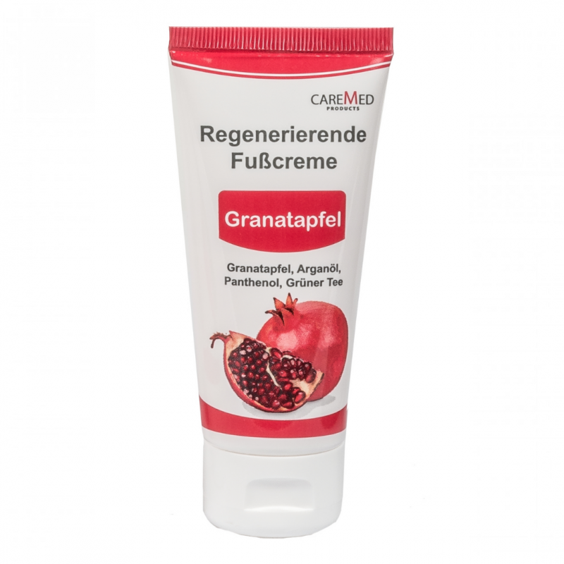 Caremed Granatapfel Αναζωογονητική Κρέμα Ποδιών Με Ρόδι 50ml 6Τμχ.