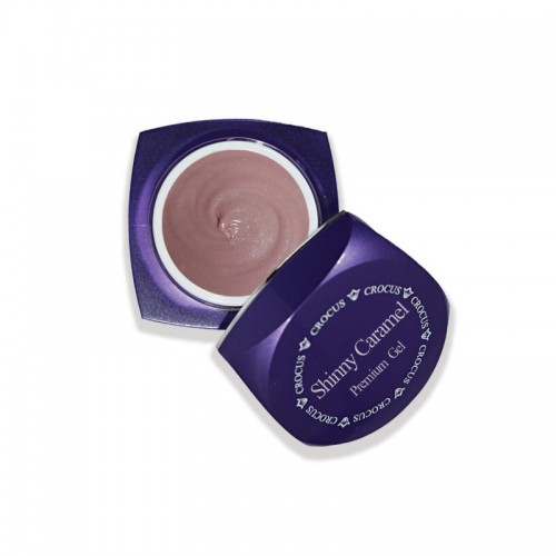Crocus Premium Nail Color Gel Shinny Caramel 50G