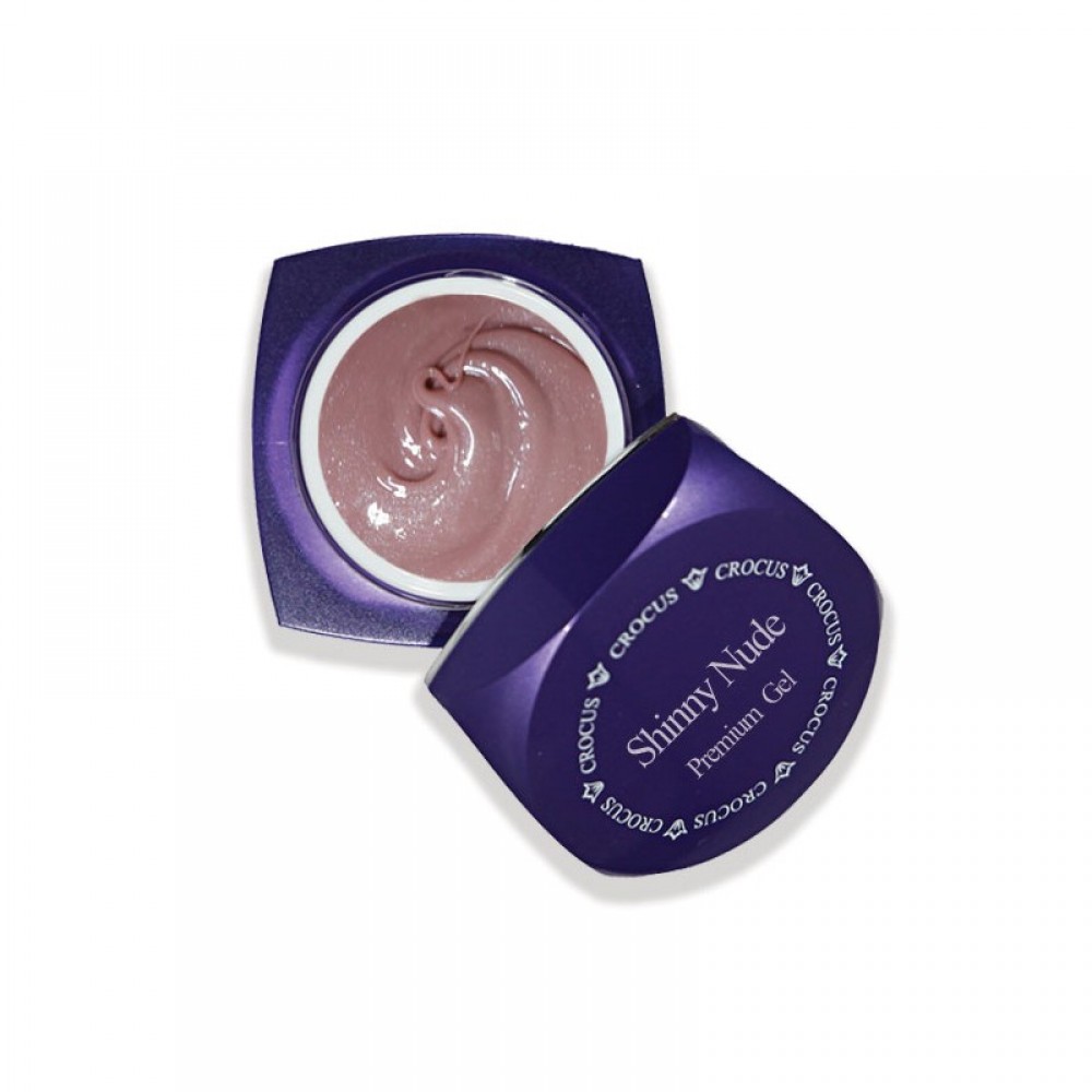 Crocus Premium Nail Color Gel Shinny Nude 50G