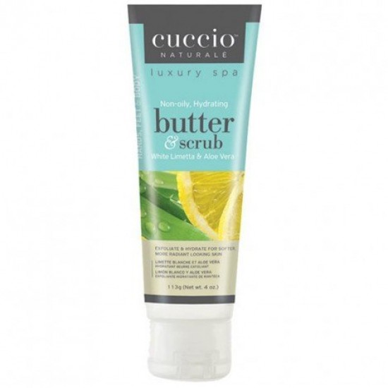 CUCCIO BUTTER SCRUB ΑΛΟΗ & ΛΑΙΜ 113ml CUCCIO BUTTER SCRUB ΑΛΟΗ & ΛΑΙΜ 113ml
