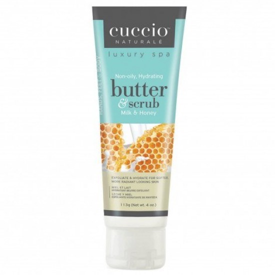 CUCCIO BUTTER SCRUB ΜΕΛΙ ΓΑΛΑ 113ml CUCCIO BUTTER SCRUB ΜΕΛΙ ΓΑΛΑ 113ml