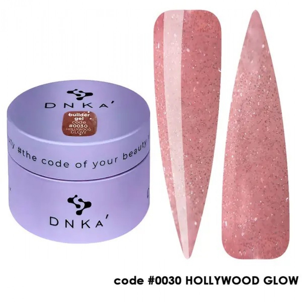 Dnka Builder Gel #0030 Hollywood Glow, 30ml
