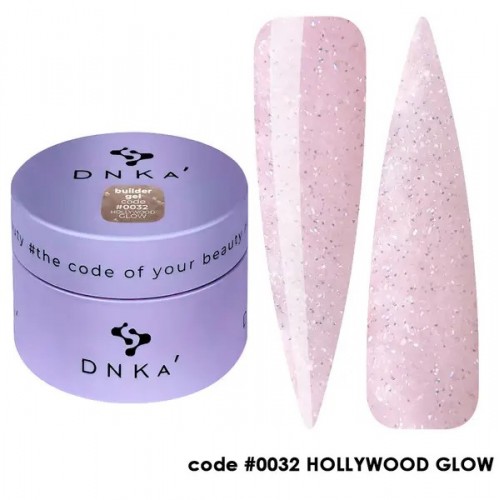 Dnka Builder Gel #0032 Hollywood Glow, 30ml **