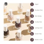 Duri Βερνίκι Νυχιών Απλό Μανό 34 Pure Red ,15ml